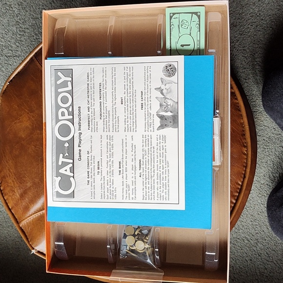 CATOPOLY board game from Late for the Sky.  New in box with cool playing pieces! - Picture 8 of 9